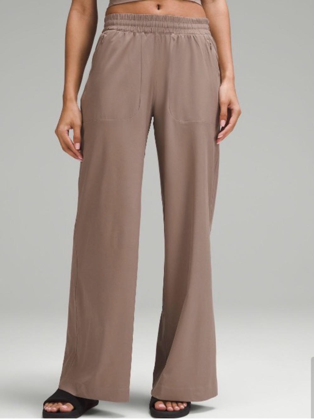 Lululemon Swift Mid-Rise Wide-Leg Pant — Taupetastic 10 - Picture 1 of 7